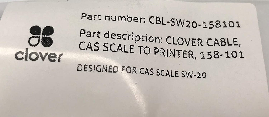CAS Sw-Rs Weight Scale (20Lbs) – Shop POS Portal