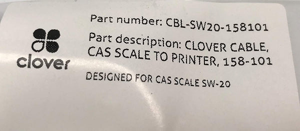 Cable CAS Scale to Clover POS (CBL-SW20-158101)