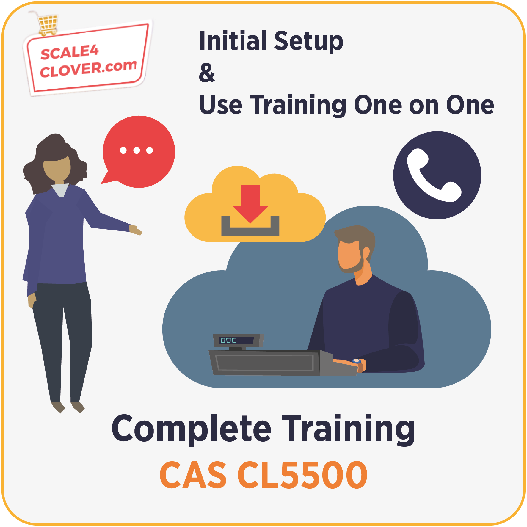 CAS CL5500 Series Initial Setup and Use Training One on One