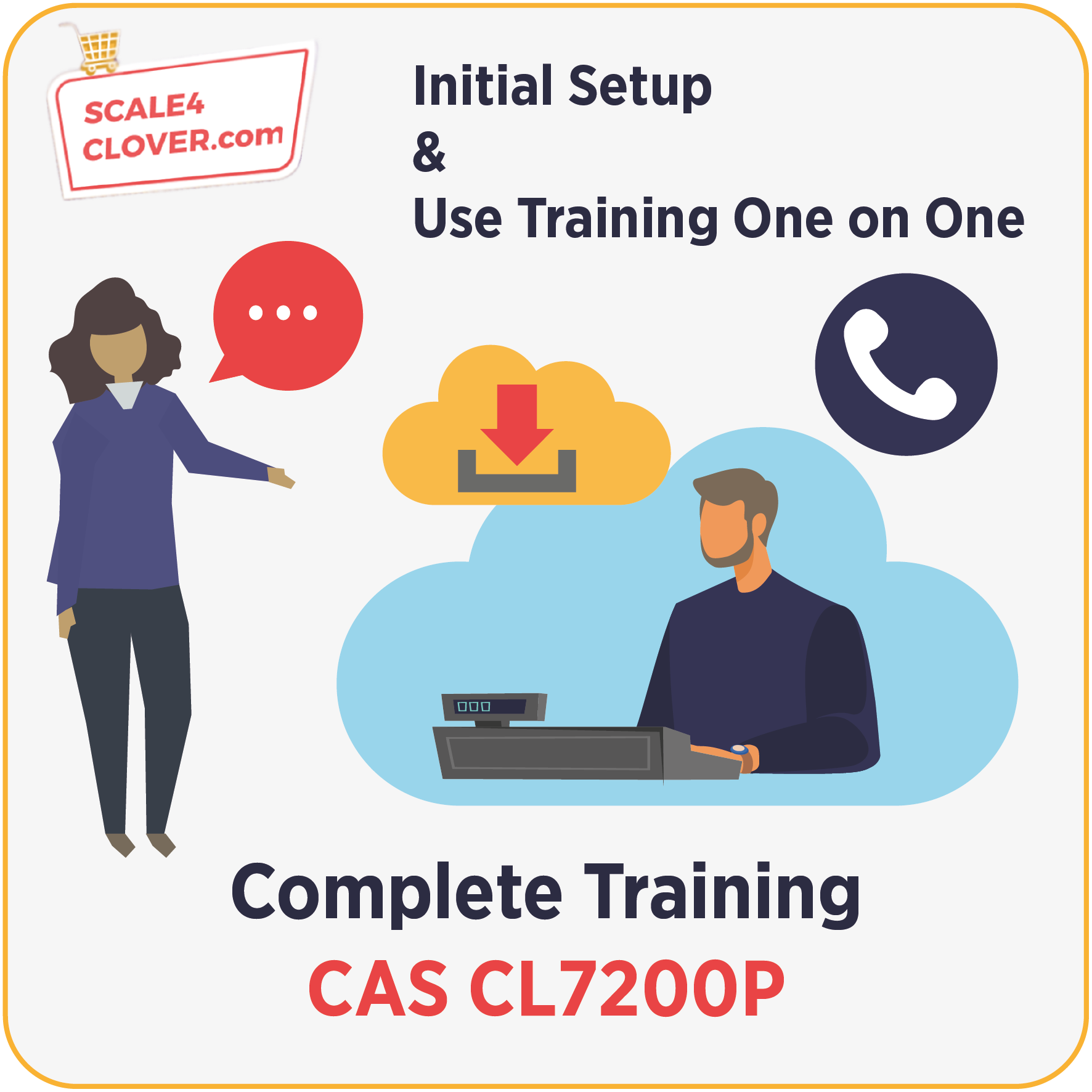 CAS CL7200 Series Initial Setup and Use Training One on One