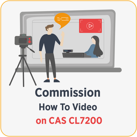 Commission a "How To" Video about subject on CAS CL7200 Series