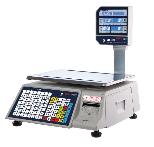 DL-9000S Continuous Label Printing Scale 60lb