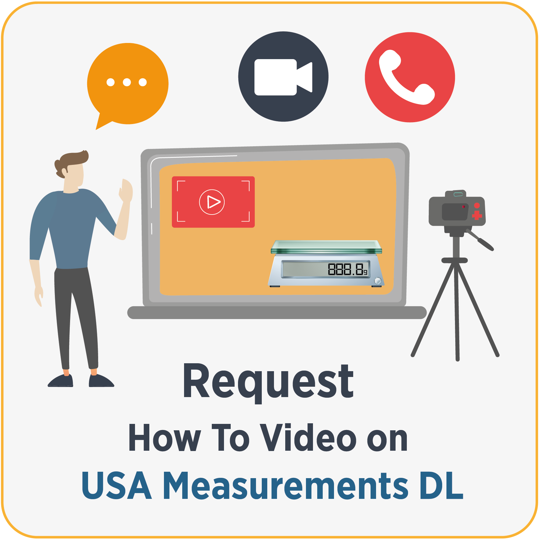 Commission a "How To" Video about subject on USA Measurements DL