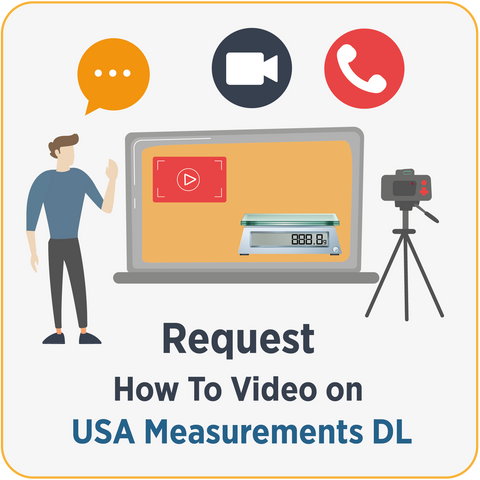 Commission a "How To" Video about subject on USA Measurements DL